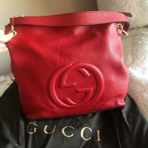 SOLD‼️Gucci soho shoulder bag with strap